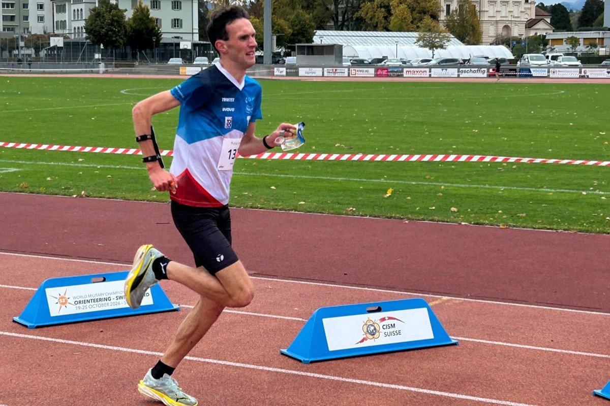 Další pódium! Křivda si doběhl na armádním MS ve sprintu pro stříbro
